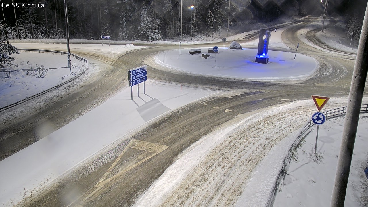 Weather Camera Image Väg 58 Kinnula, Kinnula, Keski-Suomi