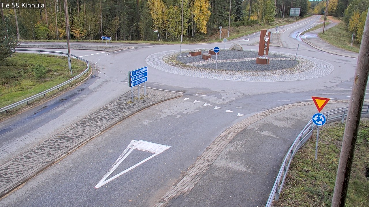 Weather Camera Image Väg 58 Kinnula, Kinnula, Keski-Suomi