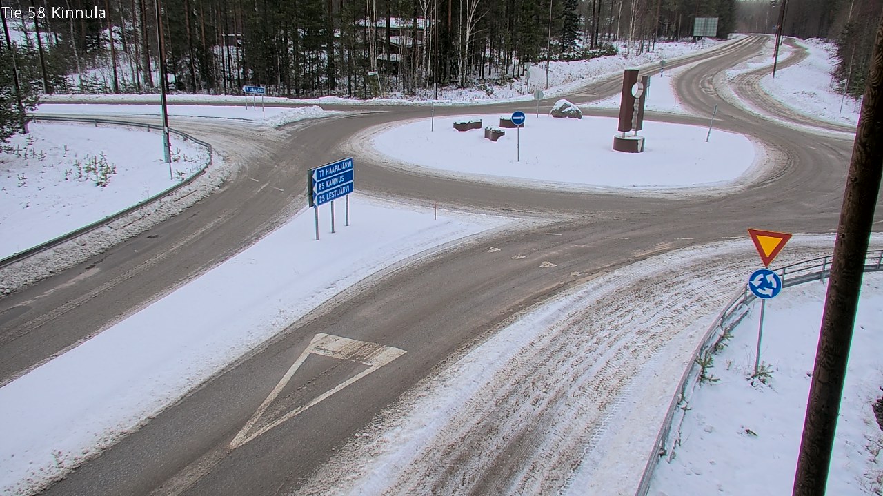 Weather Camera Image Road 58 Kinnula, Kinnula, Keski-Suomi