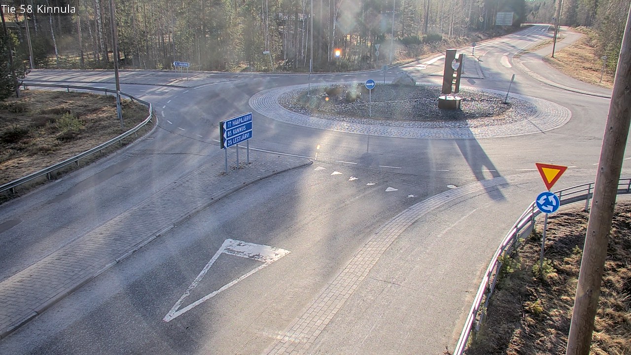 Weather Camera Image Väg 58 Kinnula, Kinnula, Keski-Suomi