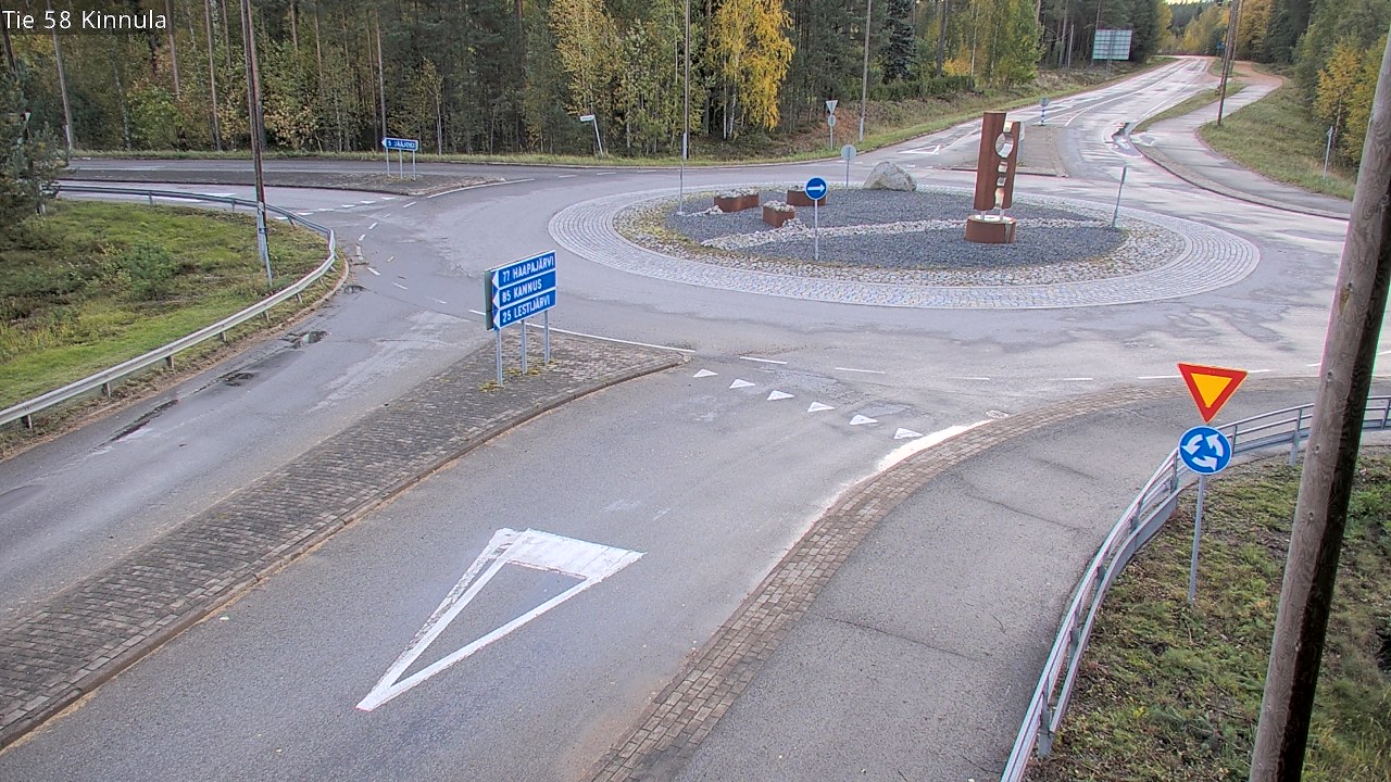 Weather Camera Image Road 58 Kinnula, Kinnula, Keski-Suomi