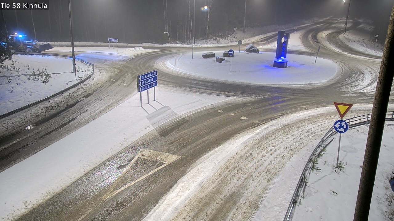Weather Camera Image Väg 58 Kinnula, Kinnula, Keski-Suomi