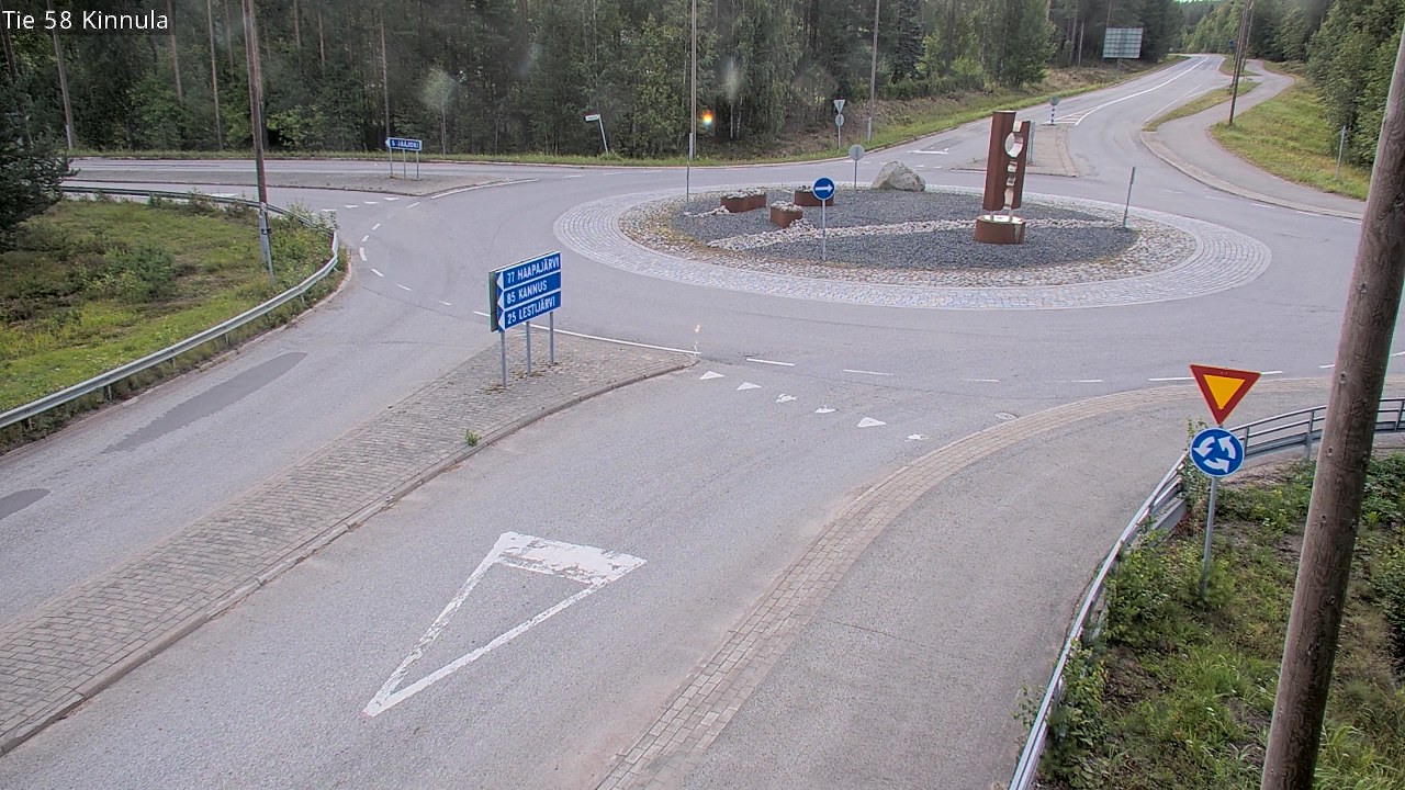 Weather Camera Image Väg 58 Kinnula, Kinnula, Keski-Suomi
