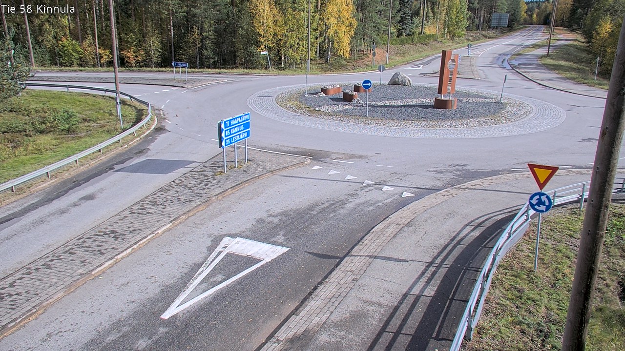 Weather Camera Image Väg 58 Kinnula, Kinnula, Keski-Suomi