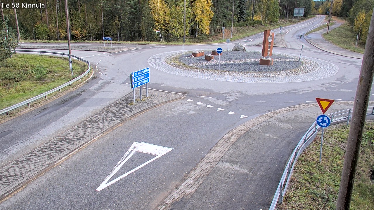 Weather Camera Image Väg 58 Kinnula, Kinnula, Keski-Suomi