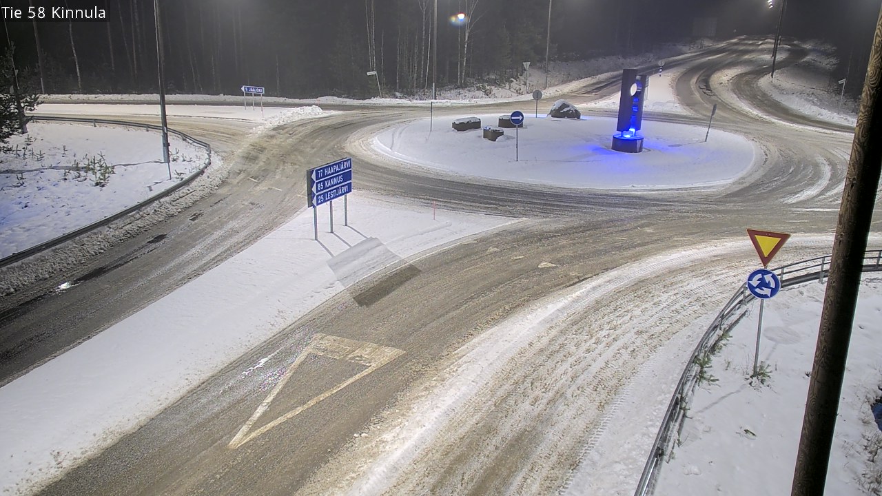 Weather Camera Image Road 58 Kinnula, Kinnula, Keski-Suomi
