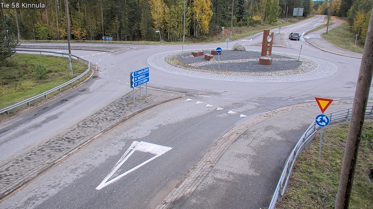 Weather Camera Image Väg 58 Kinnula, Kinnula, Keski-Suomi