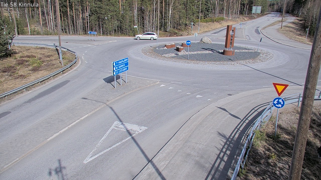 Weather Camera Image Väg 58 Kinnula, Kinnula, Keski-Suomi