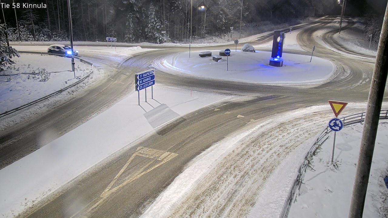Weather Camera Image Väg 58 Kinnula, Kinnula, Keski-Suomi