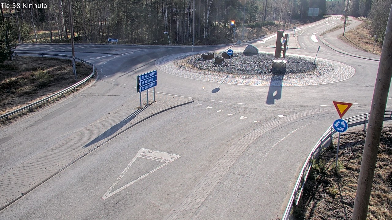 Weather Camera Image Väg 58 Kinnula, Kinnula, Keski-Suomi