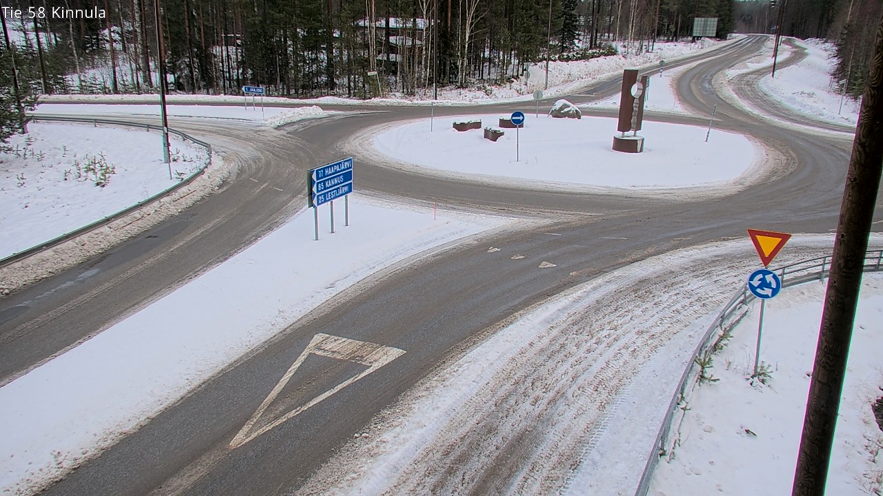 Weather Camera Image Road 58 Kinnula, Kinnula, Keski-Suomi