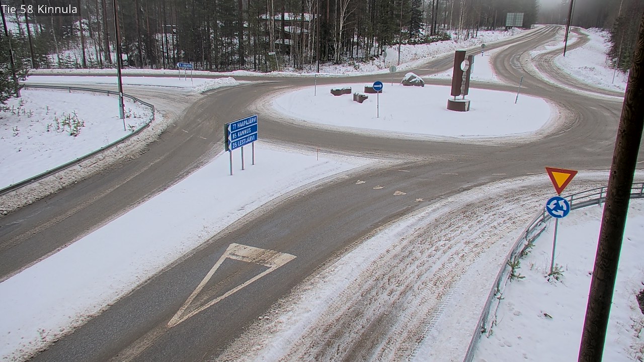 Weather Camera Image Road 58 Kinnula, Kinnula, Keski-Suomi