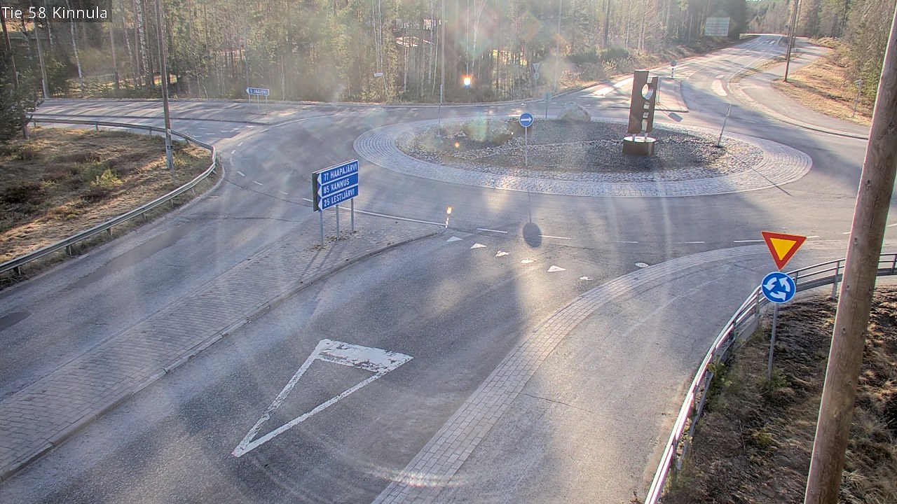Weather Camera Image Väg 58 Kinnula, Kinnula, Keski-Suomi