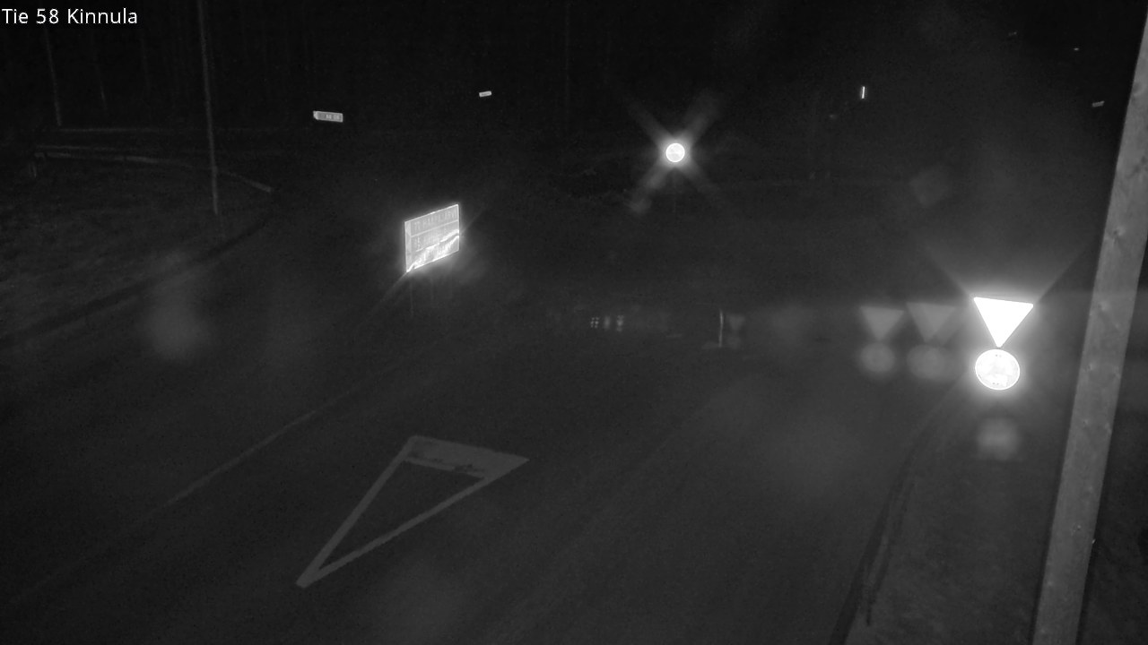 Weather Camera Image Väg 58 Kinnula, Kinnula, Keski-Suomi