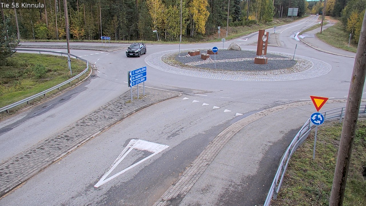 Weather Camera Image Väg 58 Kinnula, Kinnula, Keski-Suomi