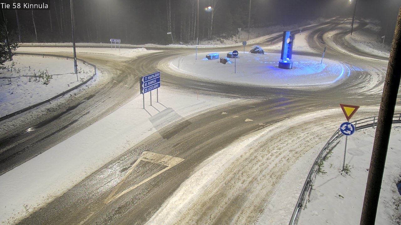 Weather Camera Image Väg 58 Kinnula, Kinnula, Keski-Suomi