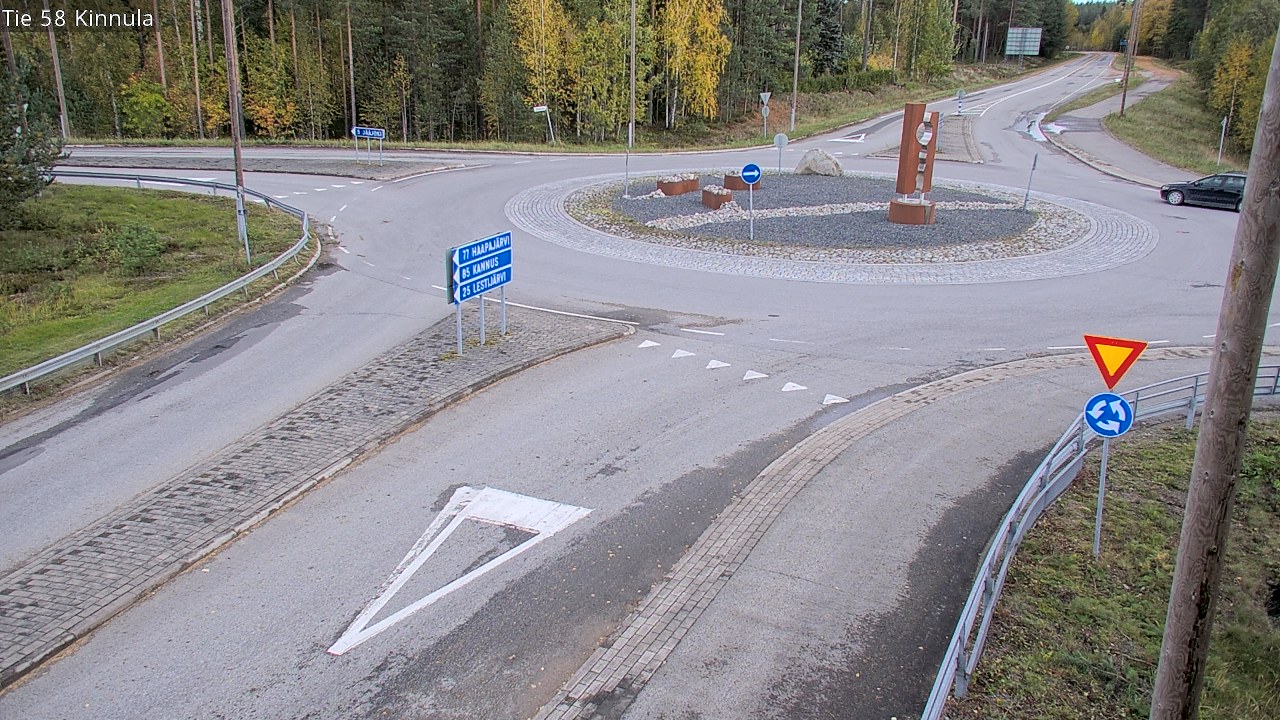 Weather Camera Image Väg 58 Kinnula, Kinnula, Keski-Suomi