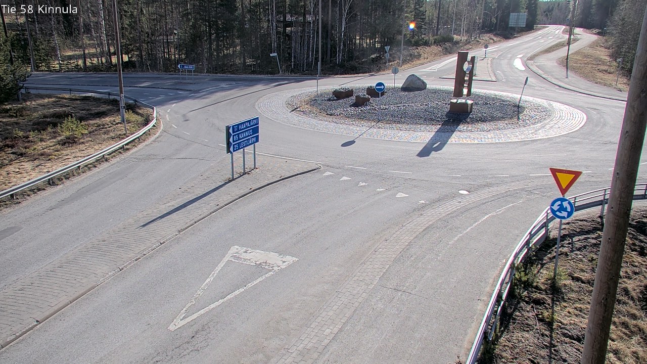 Weather Camera Image Väg 58 Kinnula, Kinnula, Keski-Suomi