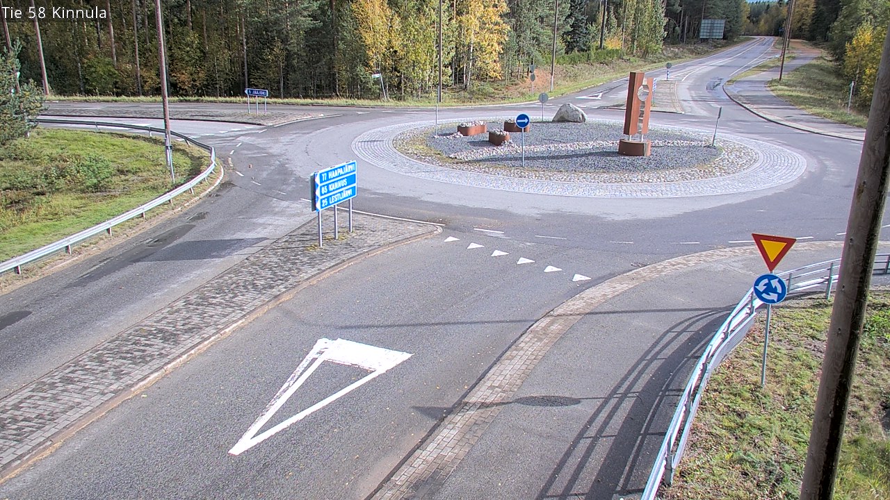 Weather Camera Image Väg 58 Kinnula, Kinnula, Keski-Suomi