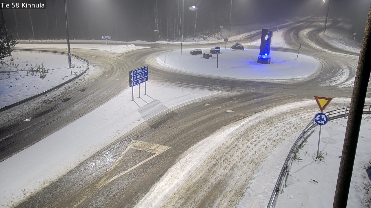 Weather Camera Image Väg 58 Kinnula, Kinnula, Keski-Suomi