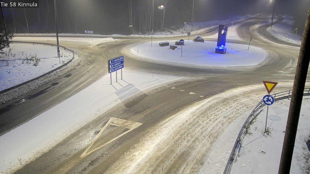 Weather Camera Image Road 58 Kinnula, Kinnula, Keski-Suomi