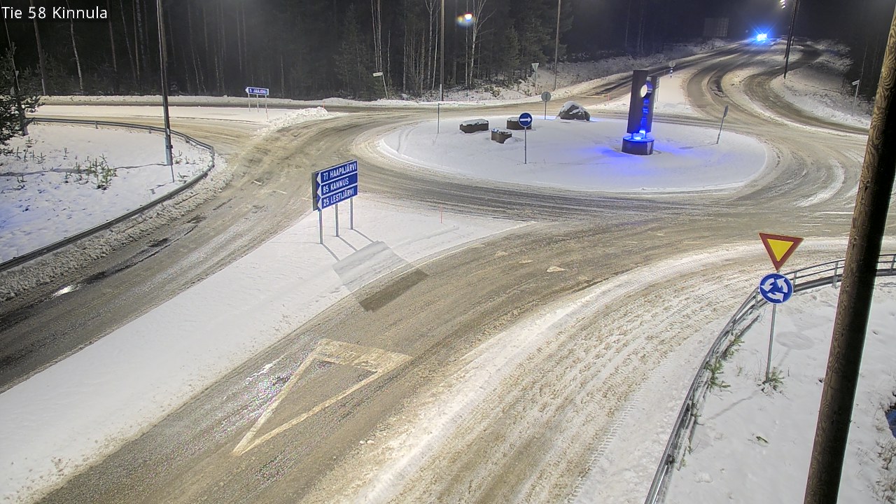 Weather Camera Image Road 58 Kinnula, Kinnula, Keski-Suomi