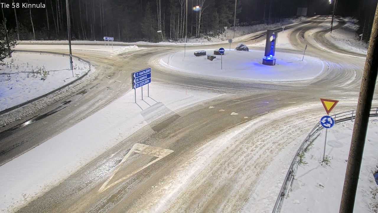 Weather Camera Image Road 58 Kinnula, Kinnula, Keski-Suomi