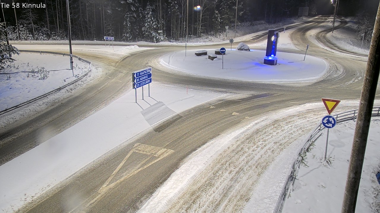 Weather Camera Image Väg 58 Kinnula, Kinnula, Keski-Suomi