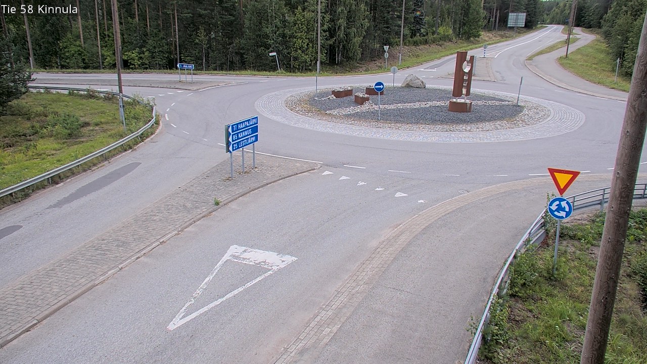Weather Camera Image Väg 58 Kinnula, Kinnula, Keski-Suomi