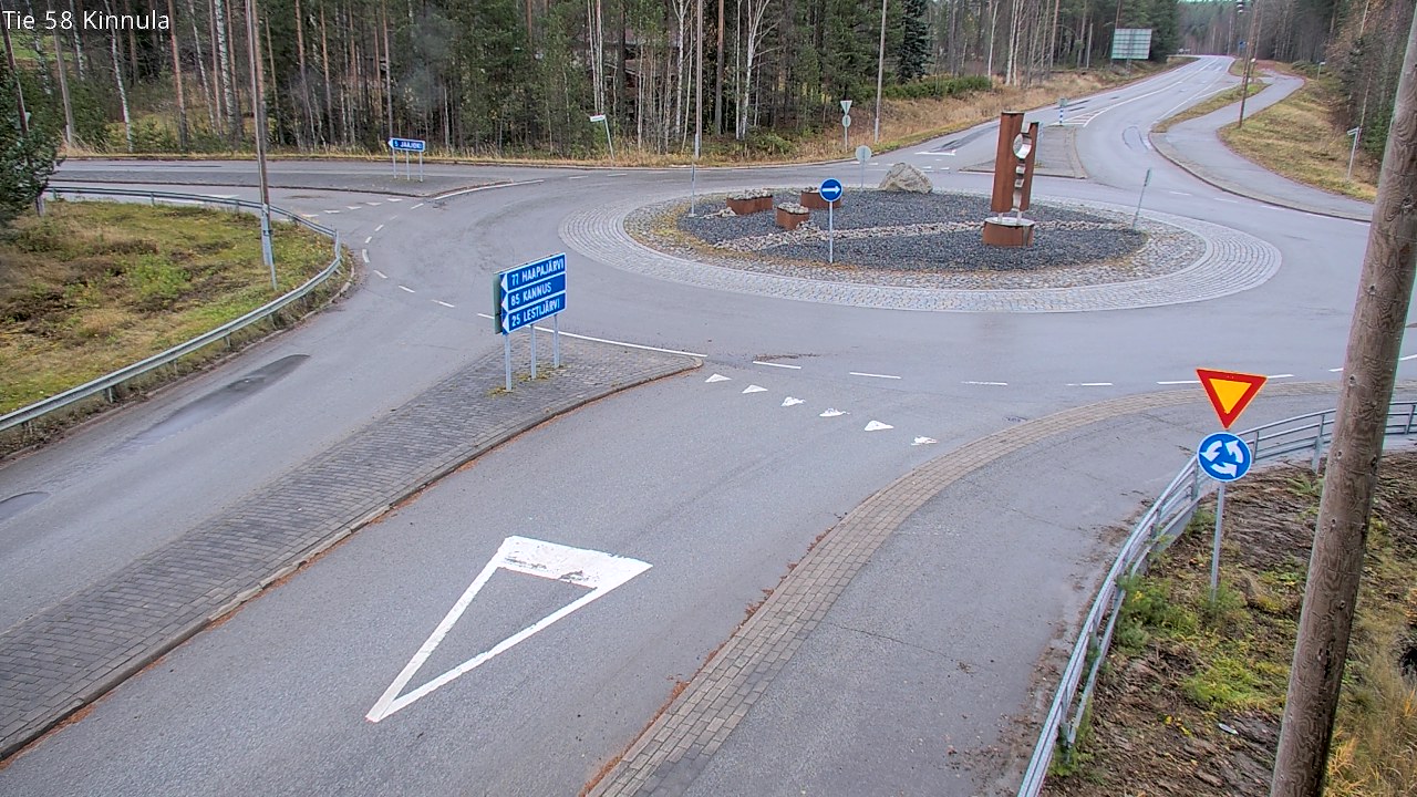 Weather Camera Image Väg 58 Kinnula, Kinnula, Keski-Suomi