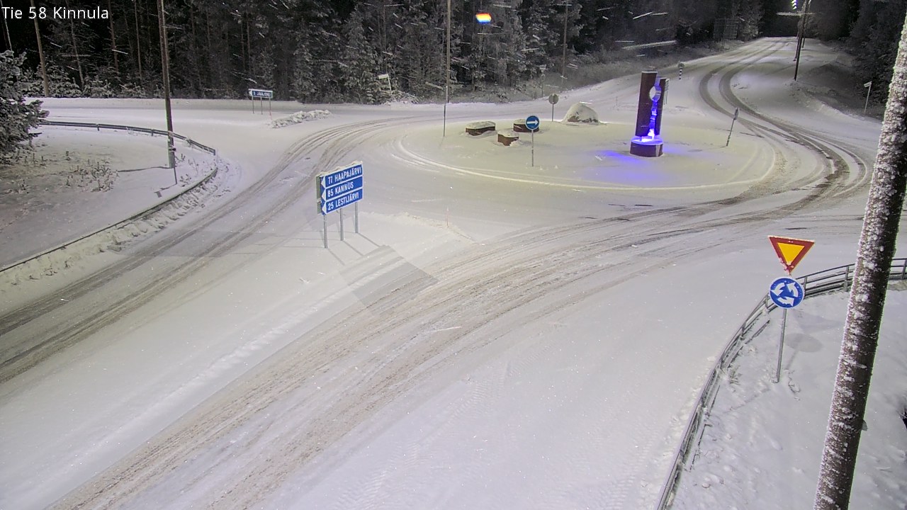 Kelikamerat Kuva Tie 58 Kinnula, Kinnula, Keski-Suomi