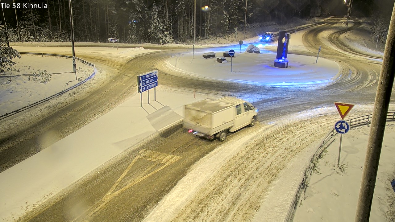Weather Camera Image Väg 58 Kinnula, Kinnula, Keski-Suomi