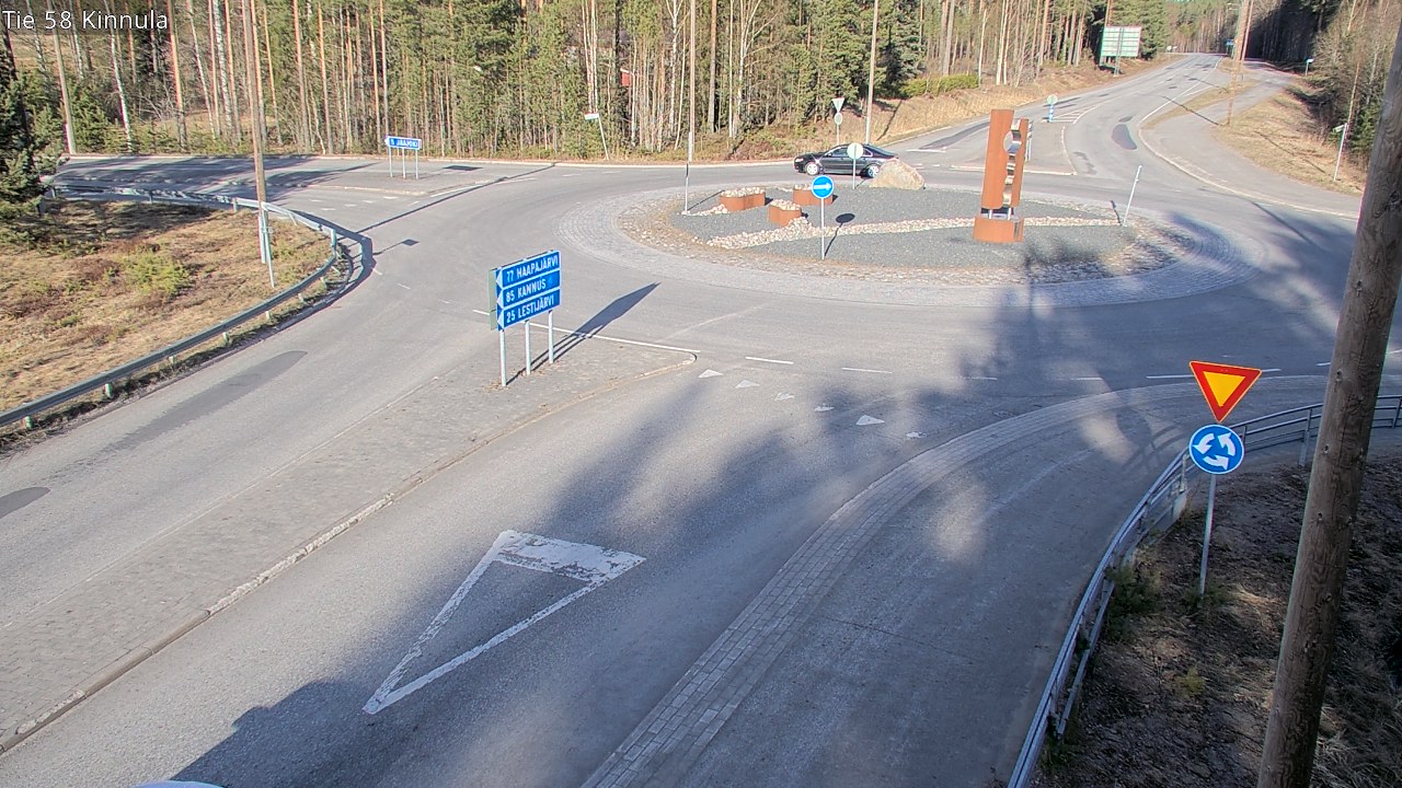 Weather Camera Image Väg 58 Kinnula, Kinnula, Keski-Suomi