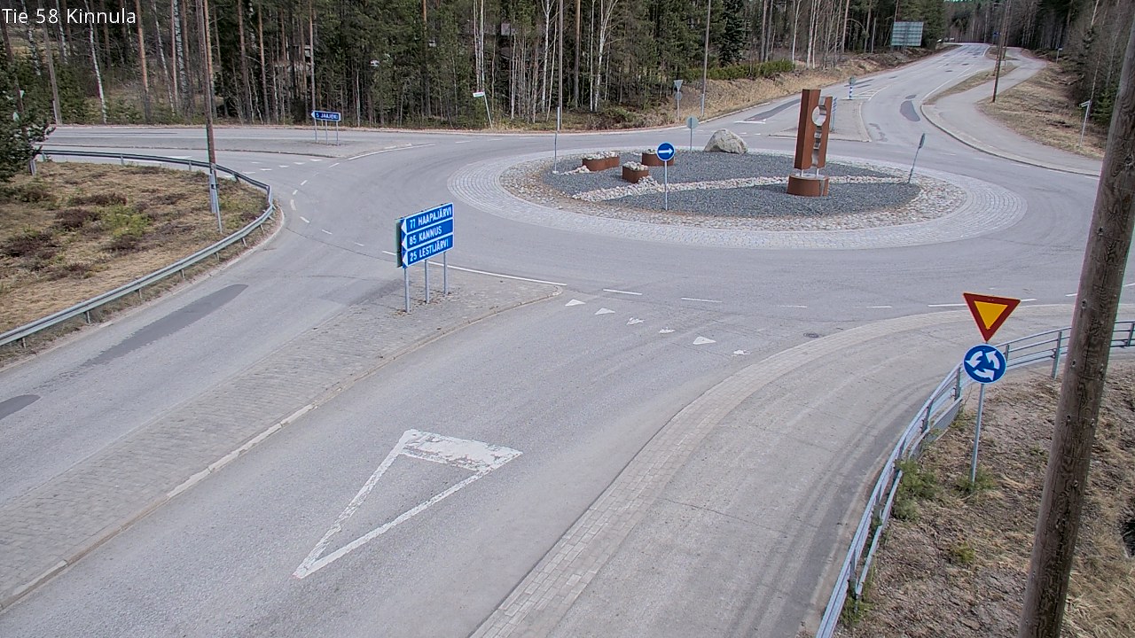 Weather Camera Image Väg 58 Kinnula, Kinnula, Keski-Suomi