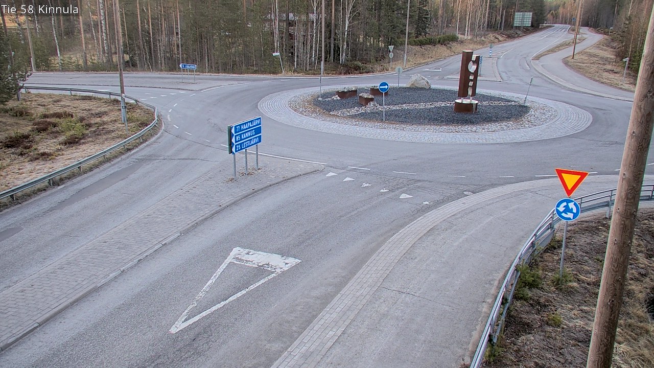 Weather Camera Image Väg 58 Kinnula, Kinnula, Keski-Suomi