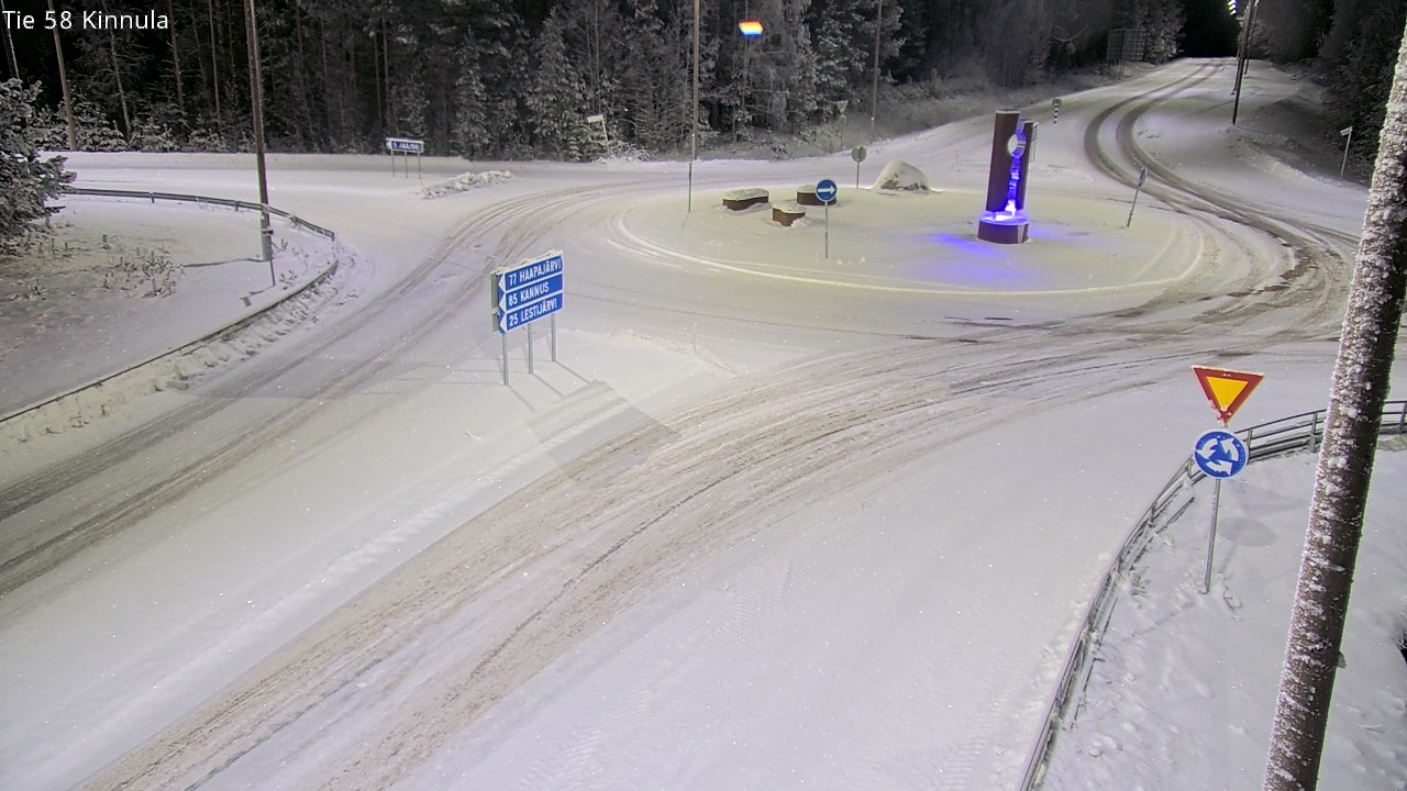 Kelikamerat Kuva Tie 58 Kinnula, Kinnula, Keski-Suomi