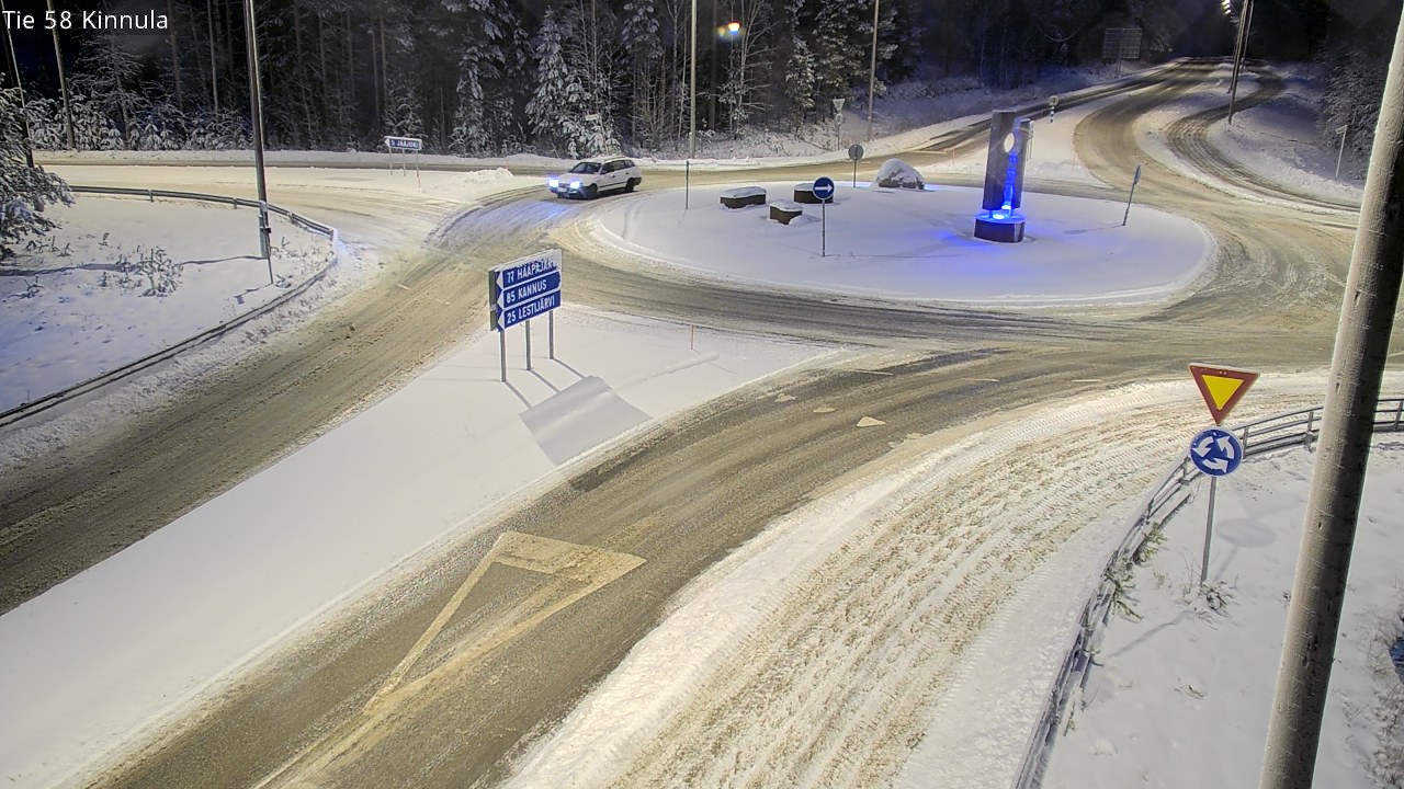 Weather Camera Image Väg 58 Kinnula, Kinnula, Keski-Suomi