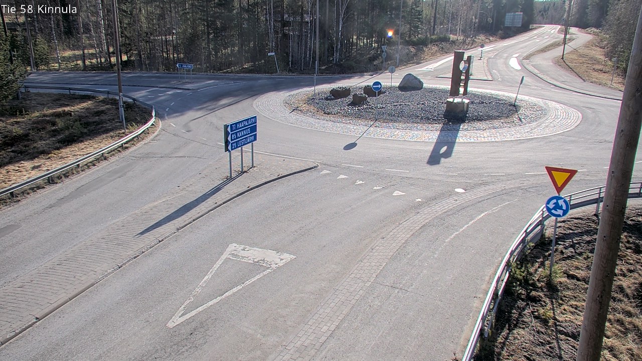 Weather Camera Image Väg 58 Kinnula, Kinnula, Keski-Suomi