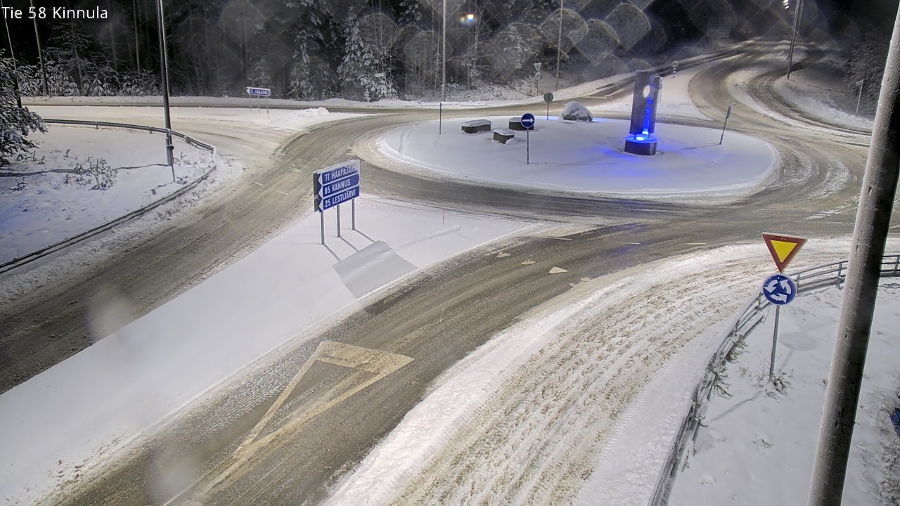 Weather Camera Image Väg 58 Kinnula, Kinnula, Keski-Suomi