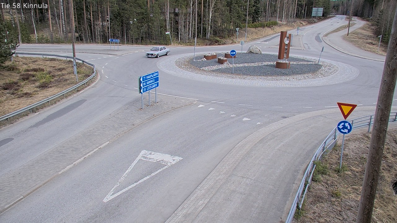 Weather Camera Image Väg 58 Kinnula, Kinnula, Keski-Suomi