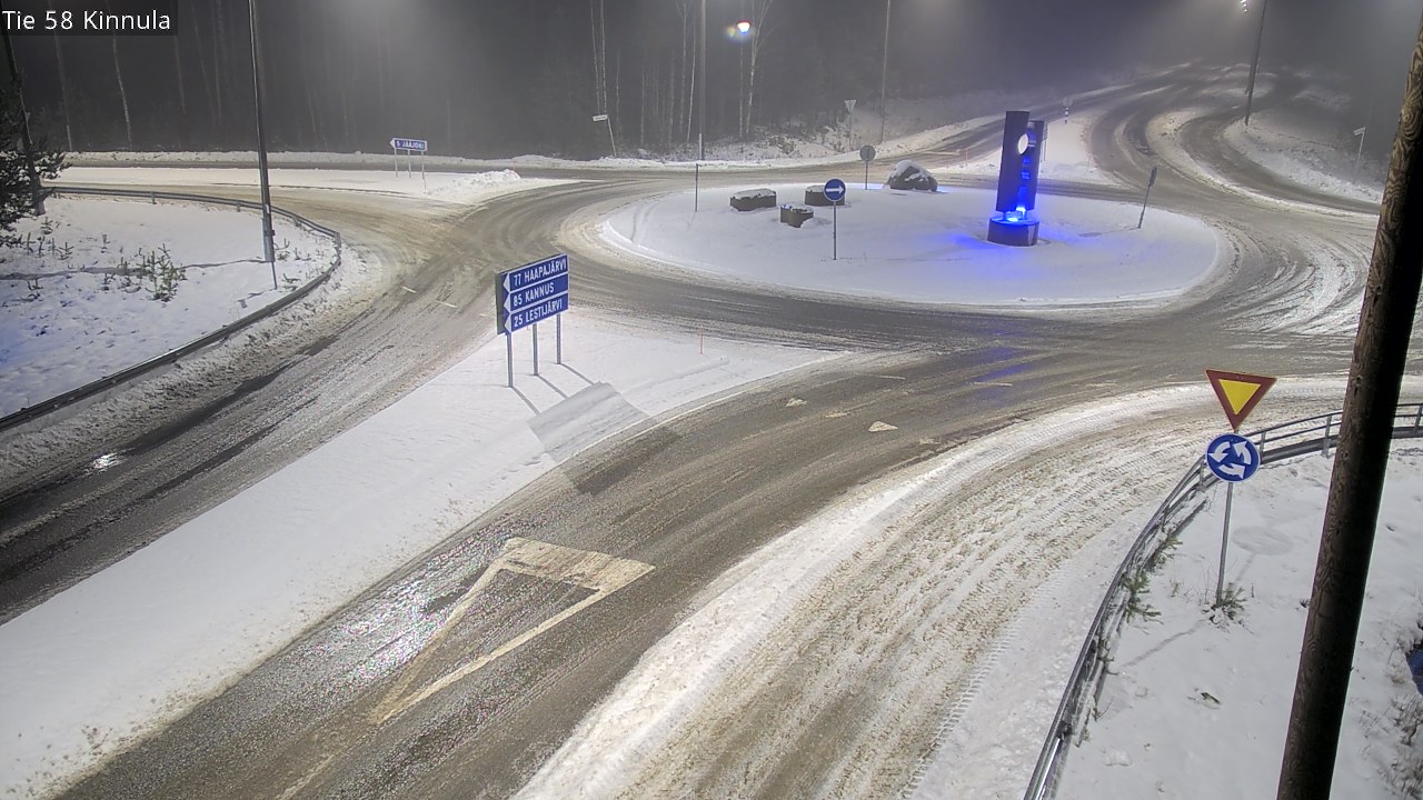 Weather Camera Image Väg 58 Kinnula, Kinnula, Keski-Suomi