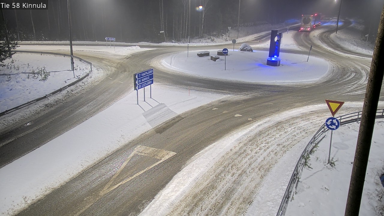 Weather Camera Image Väg 58 Kinnula, Kinnula, Keski-Suomi