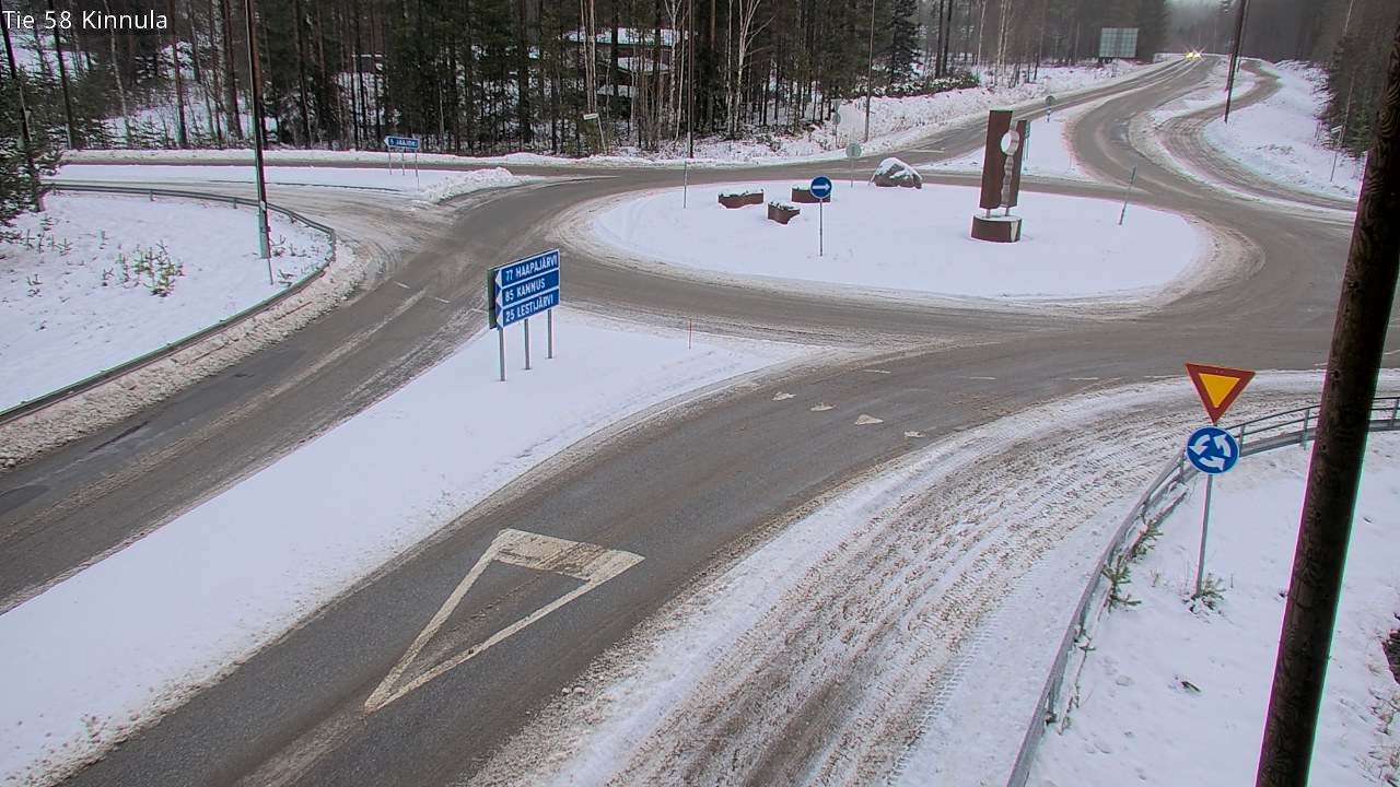 Weather Camera Image Road 58 Kinnula, Kinnula, Keski-Suomi