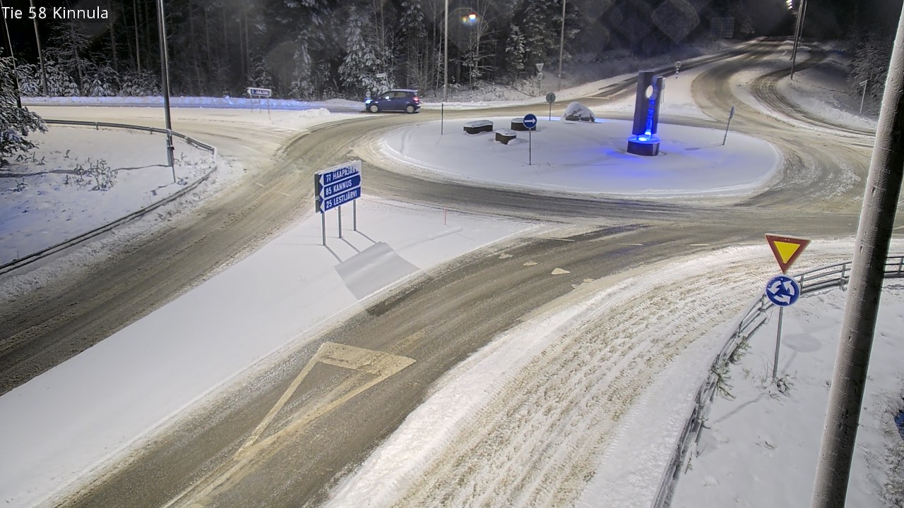 Weather Camera Image Road 58 Kinnula, Kinnula, Keski-Suomi