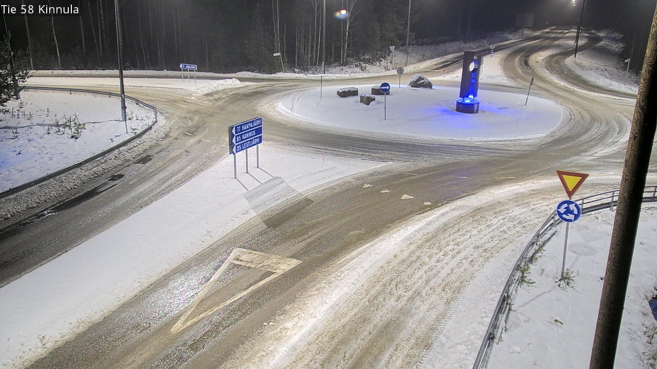 Weather Camera Image Road 58 Kinnula, Kinnula, Keski-Suomi