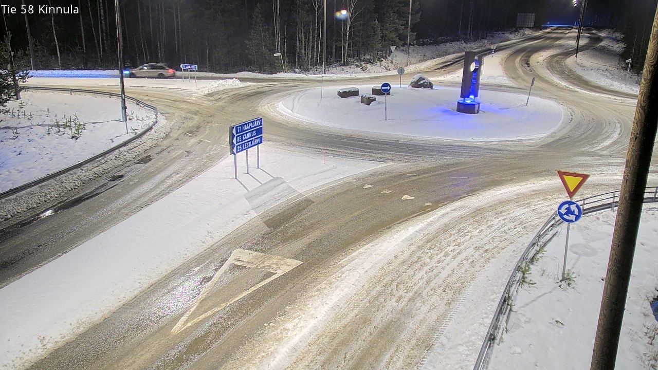 Weather Camera Image Road 58 Kinnula, Kinnula, Keski-Suomi