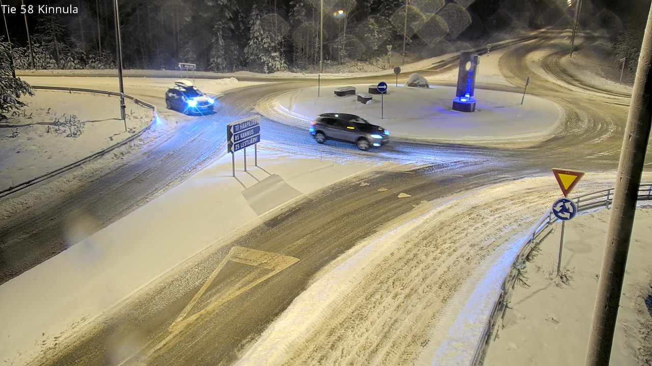 Weather Camera Image Väg 58 Kinnula, Kinnula, Keski-Suomi