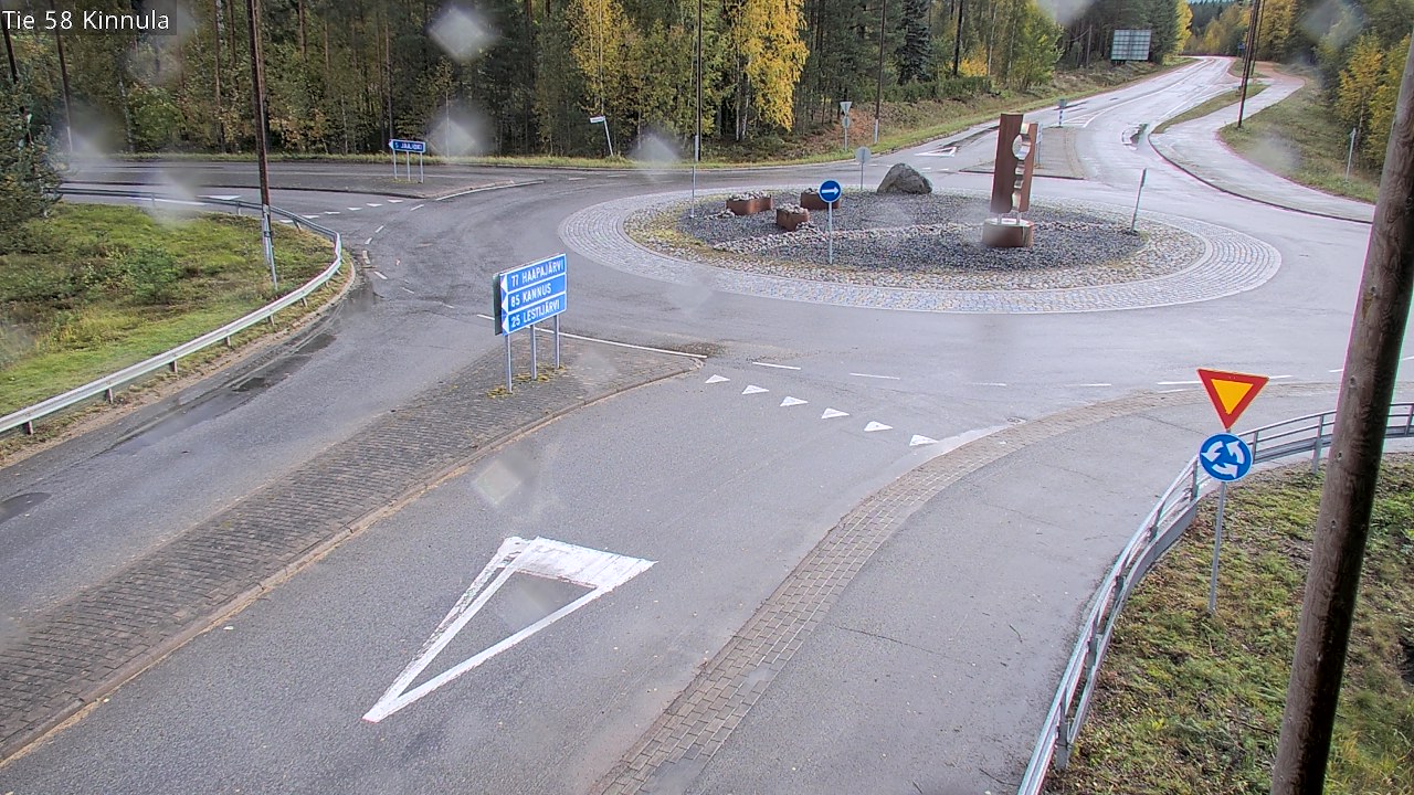 Weather Camera Image Väg 58 Kinnula, Kinnula, Keski-Suomi
