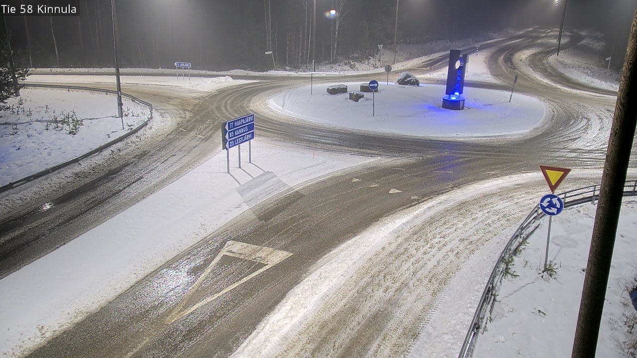 Weather Camera Image Väg 58 Kinnula, Kinnula, Keski-Suomi
