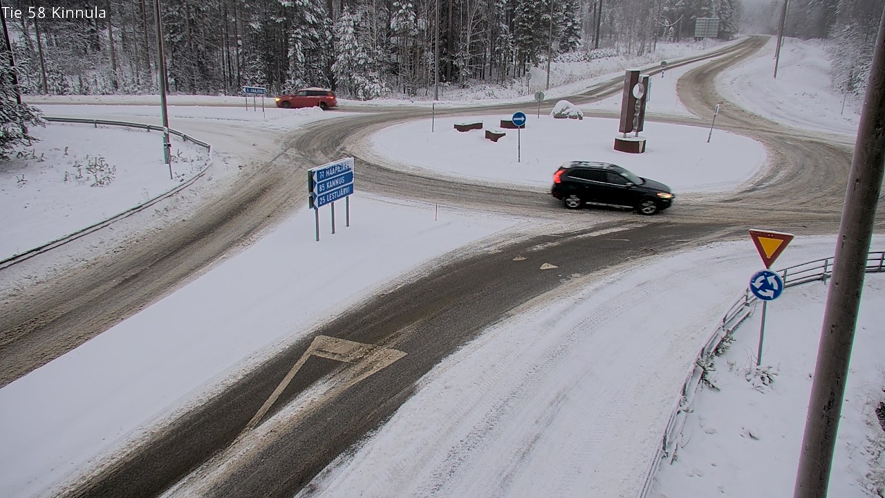 Weather Camera Image Väg 58 Kinnula, Kinnula, Keski-Suomi